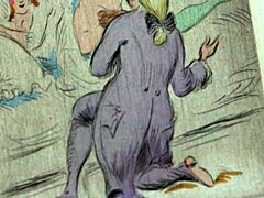 Isn't this vintage erotic art just teasingly provocative and full of hidden desires!