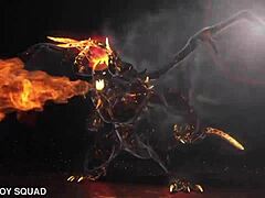 olivia del rio and mary rider tease then ride in wild interracial gangbang banging with black cocks