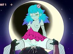 halloween harem unfolds in steamy porn gameplay