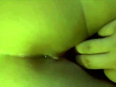 russian bitch with closed eyes gives blowjob