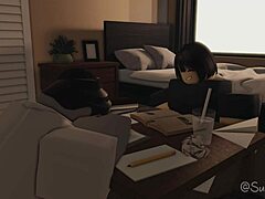 Study break turns into a surprising confession with teen riding action