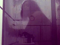 stepmom gets wild in bathroom sex with big ass ebony milf riding big cock in doggystyle