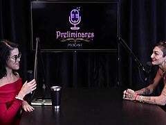 Caroleta roots takes off clothes after guest talks about routine content on social media. She has lots of fans in the city and doesn't let things affect her, watch on sheer red.