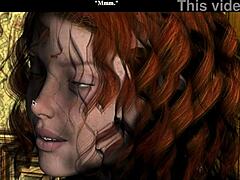 Who knew redhead with hairless shaved pussy could have such wild outdoor public fucking fun ending in cumshot?