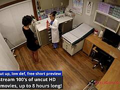 Second Opinion Cheered Up With Jackie Banes In Nurse Uniform And Gloves!