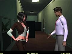 Office Party Fun With Sophie Featuring Blowjob And Shaved Pussy Action