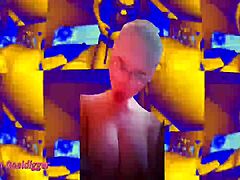 she's got you hooked on her perfect look with those glasses and nipple play instructions