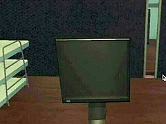 Office Party Fun With Sophie Featuring Blowjob And Shaved Pussy Action