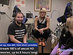 hey, ever wondered about dr tampa taking channy crossfire in that wild hospital nurse scene with shaved pussy and toys?