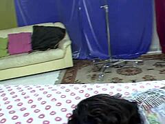 i love pounding amateur ebony bridgette dream with my white cock in her first porn quickie