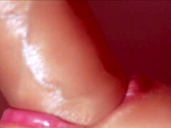 Japanese Wife Gives Intense Blowjob With Cum In Mouth Close Up!