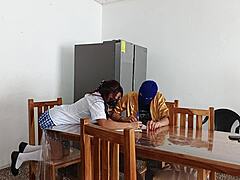 My cute curvy Latina prima is practicing how she'll seduce her master with ass shaking in lingerie 😍