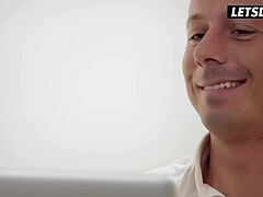 Whoa, tight pussy teen Tiffany Tatum rides that big cock in sensual missionary 🔥