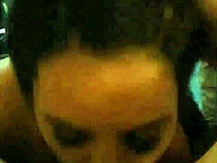 Kandy Kane, that sexy Sri Lankan housewife, dives into homemade blowjob and deepthroat action like a total slut.