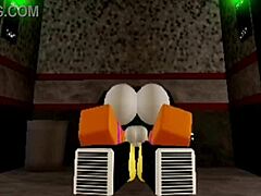 i'm fucking these two fnaf roblox sluts bent over hard