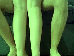 this amateur couple feels passion as novinha sits gostoso on rola showing bucetinha in voyeur pornstar ass scene