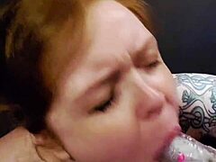 Sophia Celeste, ready for that extra sloppy blowjob with dildo fun?