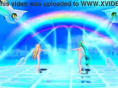 Hatsune Miku and Rin Promise in Project Diva Full Nude Mod