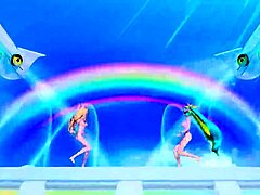 Hatsune Miku and Rin Promise in Project Diva Full Nude Mod