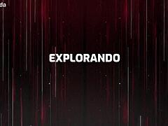 Amateur Latina wife becomes putinha for powerful dotado friend in bedroom threesome with double vaginal creampie and cumshot orgasms.