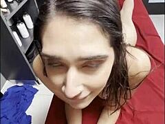 pretty pink pussy gets tantric massage then rough sex 😈