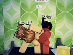 Creamy Anal Sex Scene Featuring Blowjob And Assfucking In Roblox Condo Environment