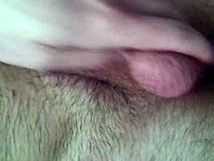 masturbating with monster cock feeling intense orgasm and cumming over everything in wild ecstasy