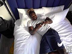 Petite big titty slut deepthroats and blows huge black cock outdoors in Florida