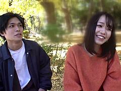 Japanese amateur babe rides cowgirl and doggystyle hardcore until cumshot covers her natural tits