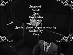 Slutty Blondes Ride Cocks in Outdoor Orgy Cumshot Action!