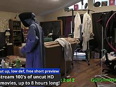 Doctor Tampa Gets Cum Extraction Treatment From Nonbinary Doctors In Hospital Clinic