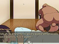 Ready to creampie Christina in this wild NTR game session?