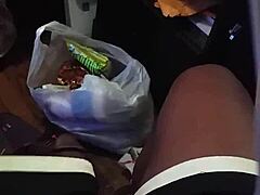 Specific Stepmom Flashes and Stares at Big Black Cock from Fat Milf