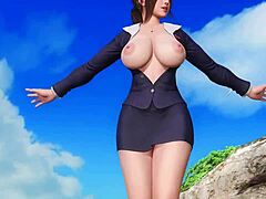 hey check this out doa-sa-f10 5 with that big ass beach posing in panties