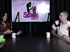 in this casual tale, a brazilian crossdressing swinger joins a wild group of 13 for romantic outdoor sex in see-through lingerie during an exhibitionist adventure