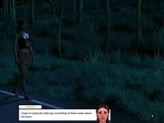 Intense redhead blowjob and pussy licking by the pool in midnight ride storyteller dlc ending 2