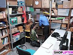 shoplifting teen chooses big cock punishment over cops