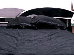 Amigo gostoso fudes Brazilian babe in lingerie with big natural tits action