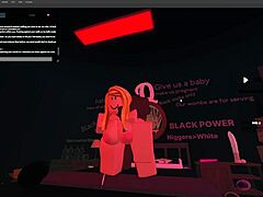 in a casual quickie scene, the blonde bitch took rough action from that big black monster cock, bending over eagerly.