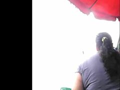 Peruvian Woman Doing Her Shopping