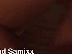 My wife shows off her new blonde hair while I fuck her doggystyle from behind.