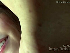 Japanese Girl Explores Saliva Play on M Male Nose in Fetish Edition with Tongue Action