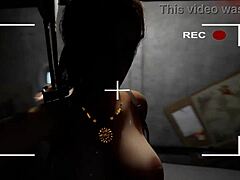 In this 3d hentai animation lara searches sunken ship for monster cock gangbang with creampie