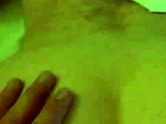 My wife shows off her new blonde hair while I fuck her doggystyle from behind.