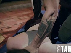 Bratty Casey Calvert pays up with anal rimjob facial after losing bet?