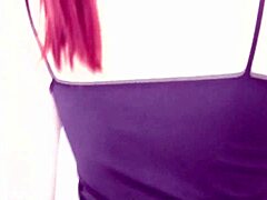 jewels vega cute redhead stripper swallows huge cock cum in pov blowjob!