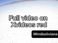 Creampie in the World's Biggest Salt Desert Outdoors