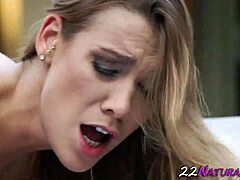 Babe Rides Lover Outside With Erotic Blowjob