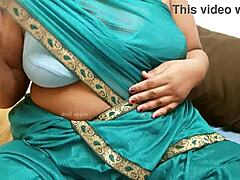 Iranian woman casually shows off her sexy big boobs