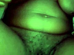 Hey, check out horny Olamay masturbating while she waits for pussy fucking.